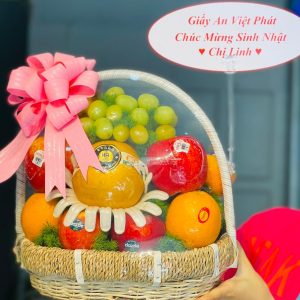 Giỏ quà trái cây "Mini" - Mẫu B01