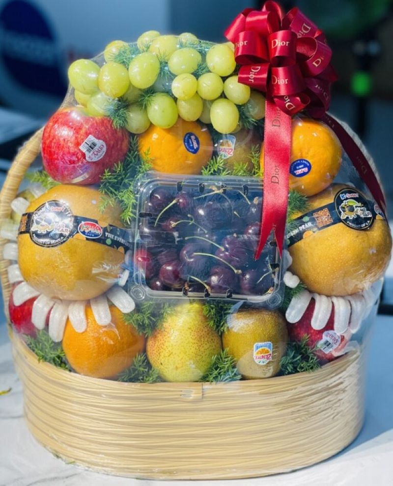Mẫu giỏ quà trái cây Thuận An cho các dịp sự kiện, hội thảo