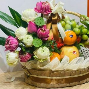 Chọn giỏ hoa quả đi lễ chùa cần lưu ý những gì?