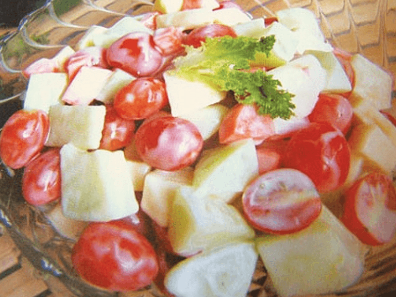 Cách làm salad hoa quả ngon kiểu Hàn Quốc