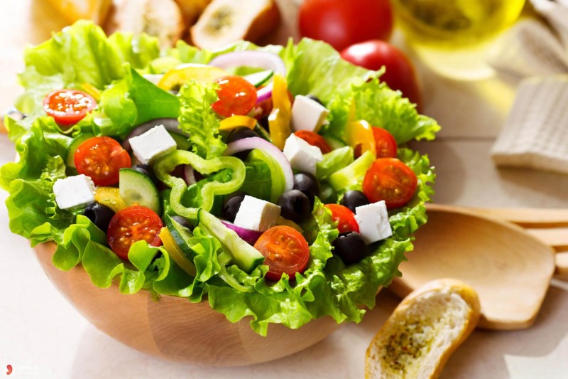 Salad hoa quả với nước sốt chanh