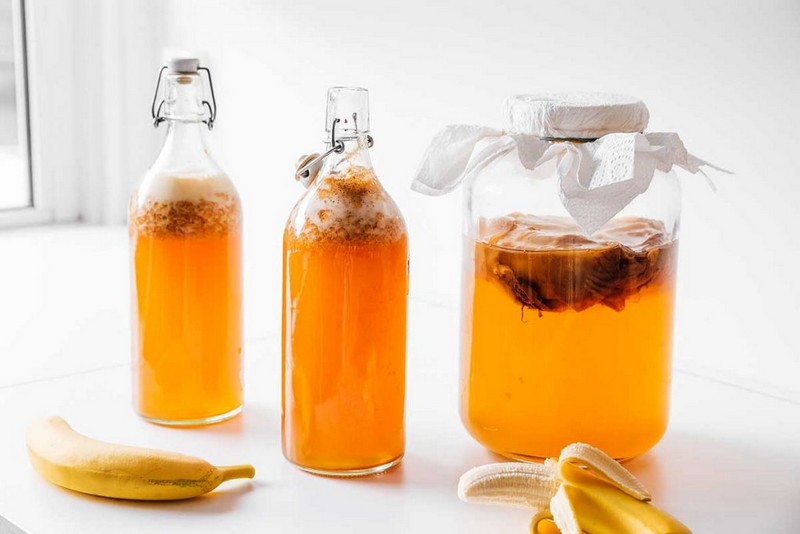 Cách làm Kombucha chuối tại nhà thành công