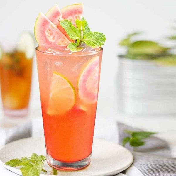 Làm món soda trái cây nhiệt đới từ ổi đơn giản tại nhà