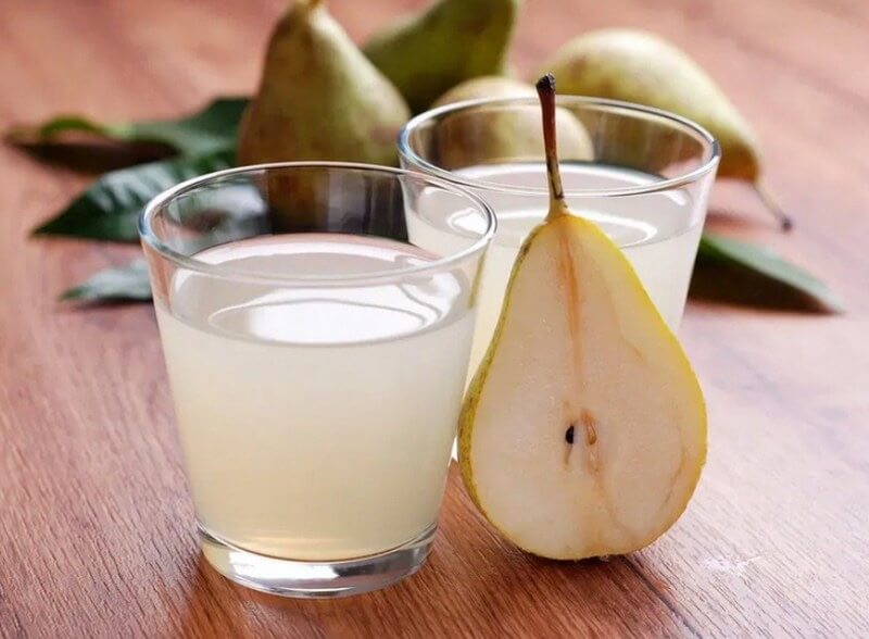 Nước ép trái lê có công dụng trị táo bón hiệu quả