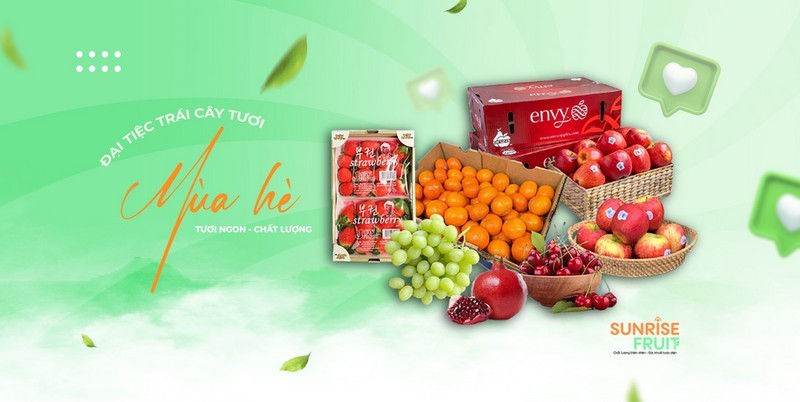 Thay vì chọn trái cây không rõ nguồn gốc hoặc dư lượng hóa chất cao, hãy chọn Sunrisefruits.vn - đơn vị cung cấp trái cây tươi ngon uy tín