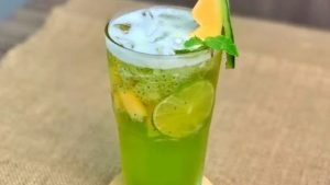 Trà dưa lưới hạt chia