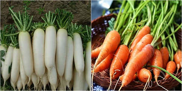 Kết hợp cà rốt và củ cải làm giảm khả năng hấp thụ dinh dưỡng