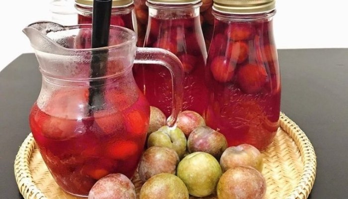 Mận hậu ngâm đường để được trong bao lâu?