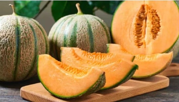 Dưa lưới ăn với sữa đặc
