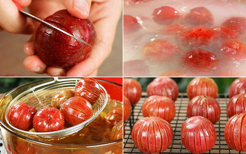 Đối với công thức gia truyền, mận hậu vẫn là nguyên liệu chính