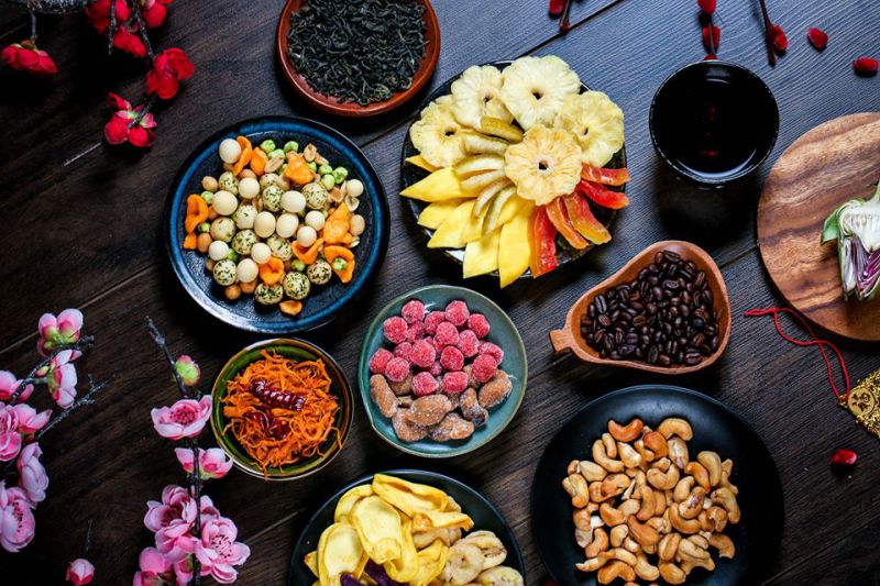 Trái cây sấy khô và mứt