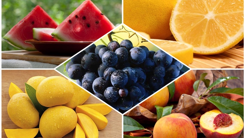 Cam, chanh và dứa để tăng đề kháng và hỗ trợ tiêu hóa